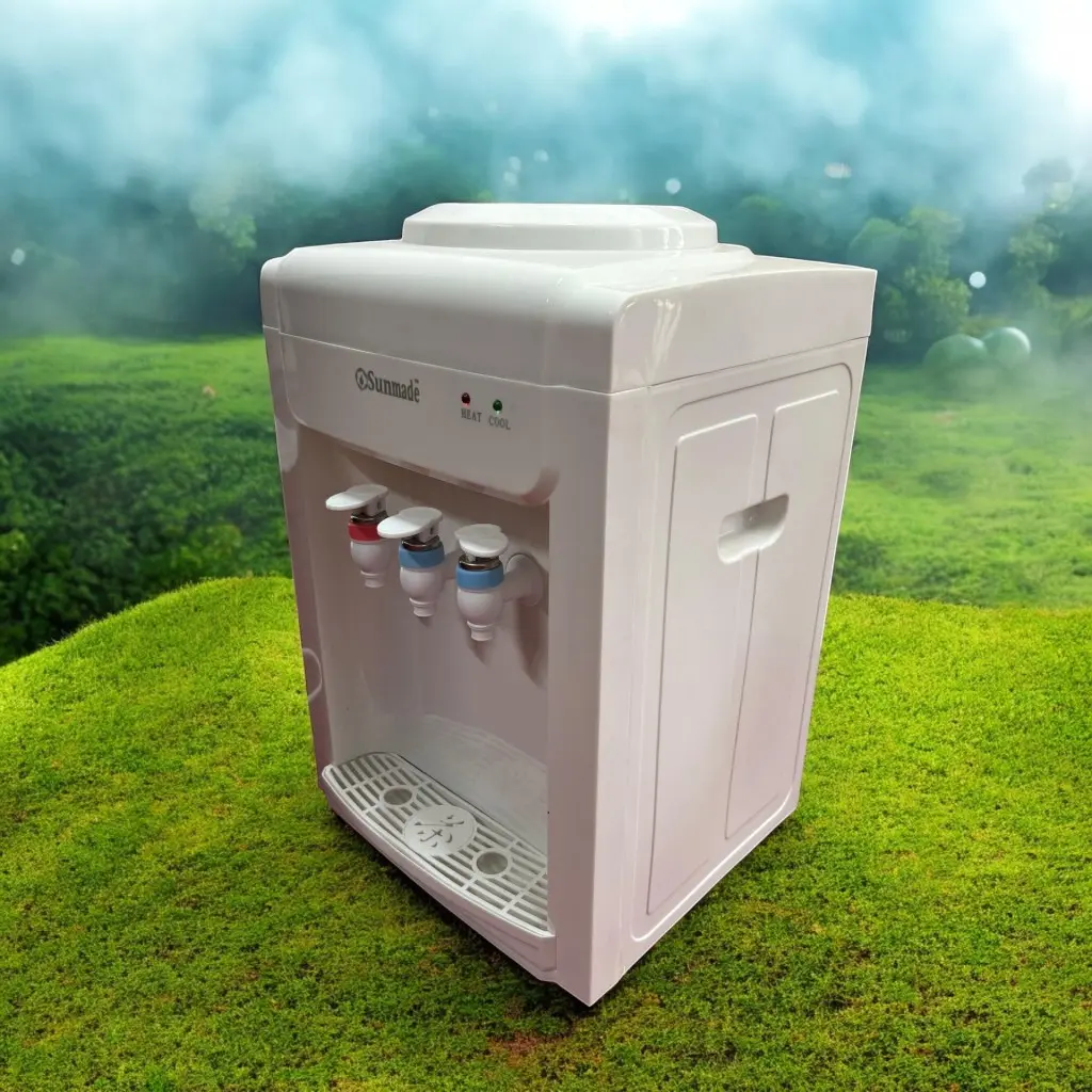 Sunpro 3-tap desktop water dispenser for hot and cold water